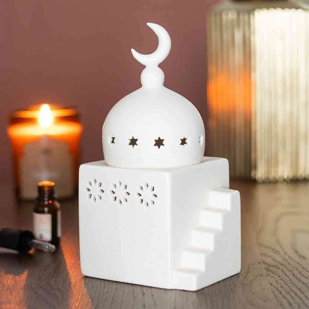Something Different - Mosque Shaped MultiPurpose Burner Oil burner - White